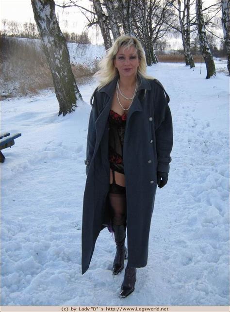 Blonde German Milf In Stocking Posing Outdoors Porn Pictures Xxx Photos Sex Images 3420214