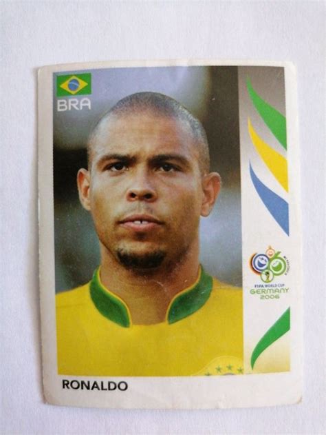 ʁoˈnawdu ˈlwis nɐˈzaɾju dʒi ˈɫĩmɐ; Ronaldo Brasilien WM 2006 Panini | Kaufen auf Ricardo