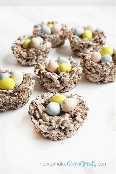 Rice Krispie Nests For A Fun Easy No Bake Easter Treat