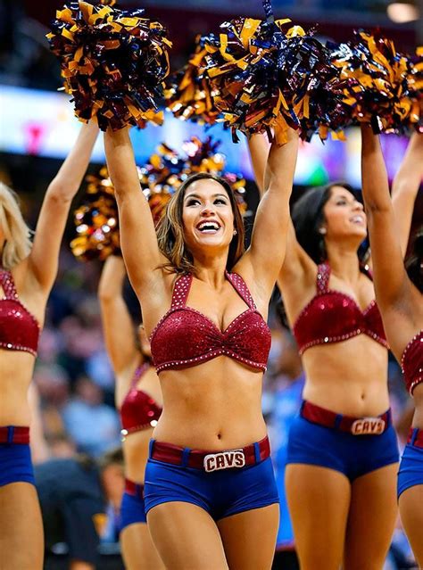 Cleveland Cavalier Girls Cleveland Cavaliers Nba Cleveland Cheerleading