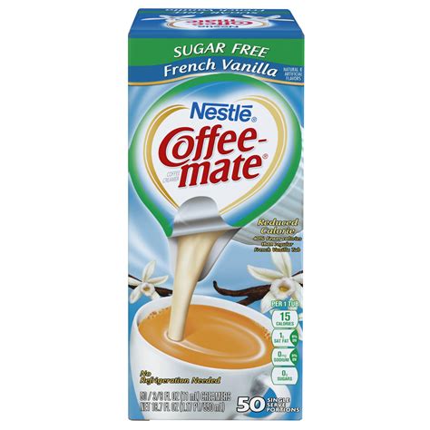 Nestle Coffee Mate Coffee Creamer Sugar Free French Vanilla Liquid