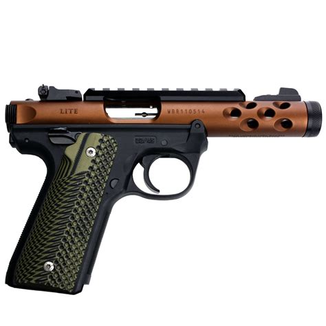 Ruger Mark Iv 2245 Lite Grips G10 Slash And Burn Design Fits Etsy