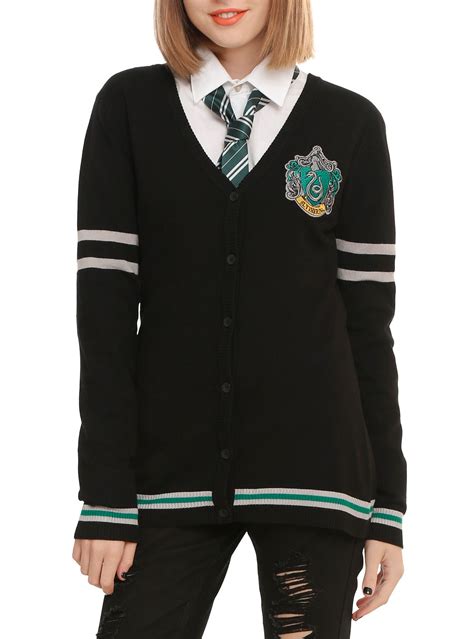 Harry Potter Slytherin House Cardigan Cosplay Size Small Damenmode