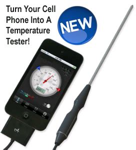 Selecting the correct version will make the multi thermometer app work better, faster, use less battery power. Iphone Temperature Sensor - Cooking Temperature Sensor For ...