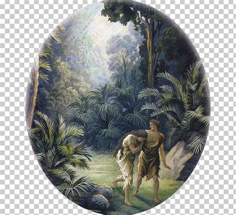 Garden Of Eden Bible Genesis Paradise Lost Adam And Eve Png Clipart