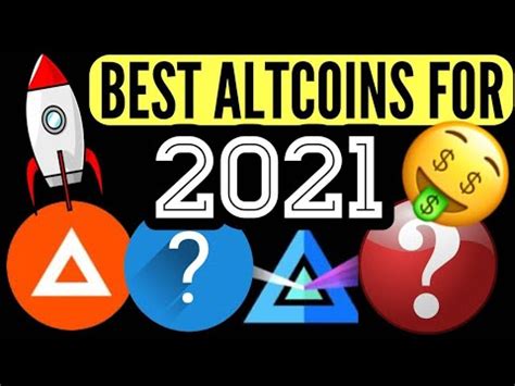 The best cryptos based on the latest data. BEST CRYPTO ALTCOINS TO BUY NOW TO GET RICH IN 2021 ...