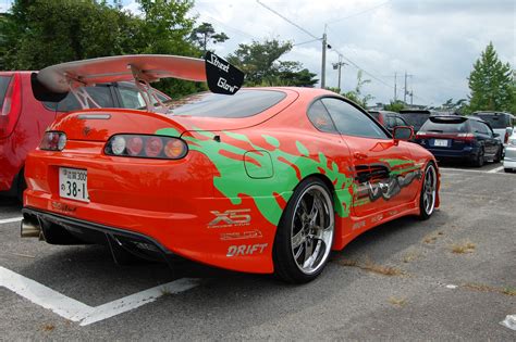 Toyota Supra Car Toyota Vehicle Red Cars Fast And Furious