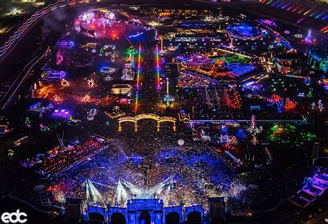 Edc Las Vegas 2018 Aerial Shot Edm Identity