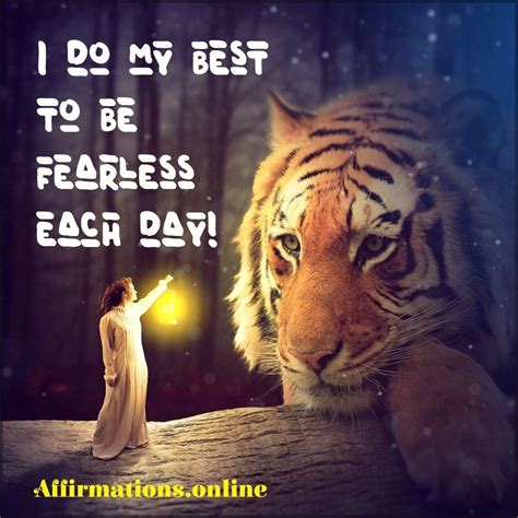 Affirmations To Make You Fearless And Bold Affirmations Fear