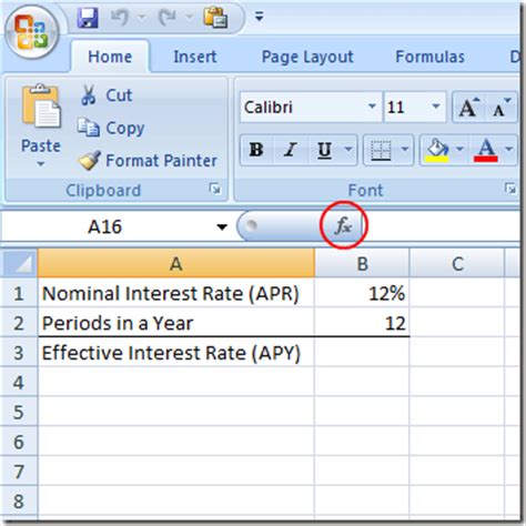 The effective interest rate is the total interest cost associated with the loan. Use Excel to Figure Out an Effective Interest Rate from a ...
