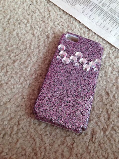 The Phone Case I Made With Some Modge Podge And Glitter Case Phone