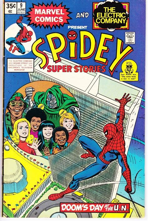 Spidey Super Stories 9 1st Series 1974 June 1975 Marvel Etsy Comics