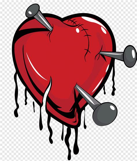 Ilustración Del Corazón Ruptura Del Corazón Roto Corazón Roto Amor