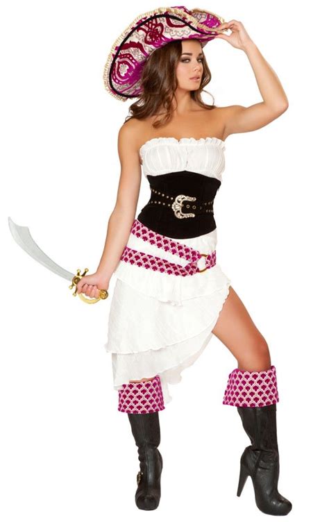 Roxanni 4526 5pc Precious Pirate Costume By Roma Halloween Costumes Rave Outfits Rave Wear