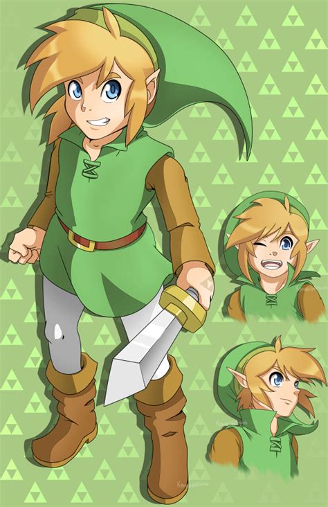 Legend Of Zelda Gameboy Link By Kanokawa On Deviantart Legend Of