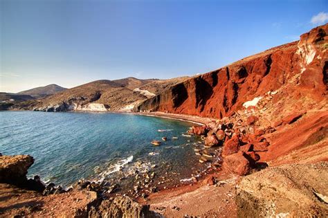 Red Beach Santorini Greece Beautiful Places In Europe