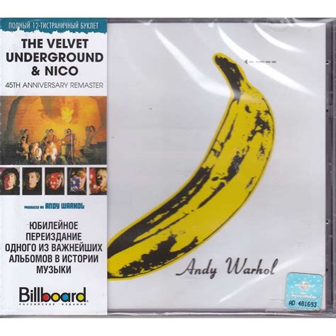 The Velvet Underground Nico Th Anniversary Remaster Obi Russia New