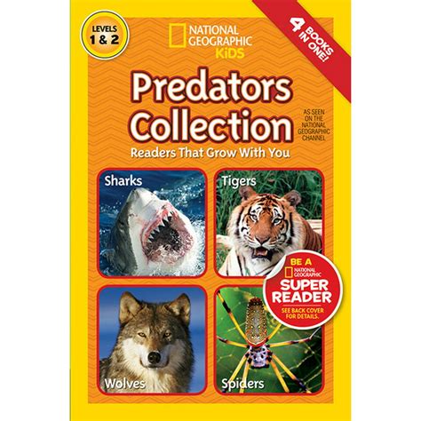 National Geographic Readers Levels 1 And 2 Predators Collection