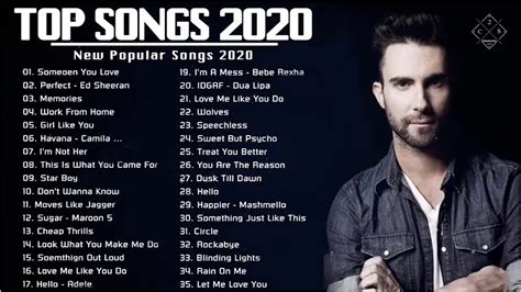 เพลงสากลฮิตติดหู 2020 รวมเพลงสากล เพราะๆ ฟังก่อนนอน เพลงฮิต2020 ฟังสบาย เพลงชิวๆ hd เพลงสากล