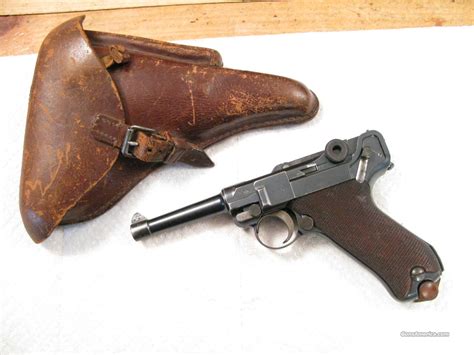 Luger 1915 Dwm 9mm World War I German Army Matc For Sale