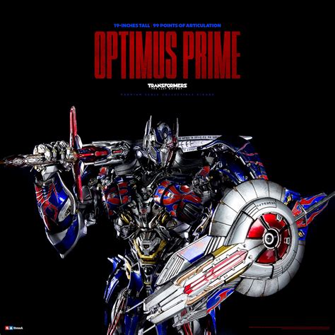 To make the image complete, he's going up against dragons (or at least, robots in the shape of dragons). Transformers The Last Knight - Optimus Prime (Standard ...