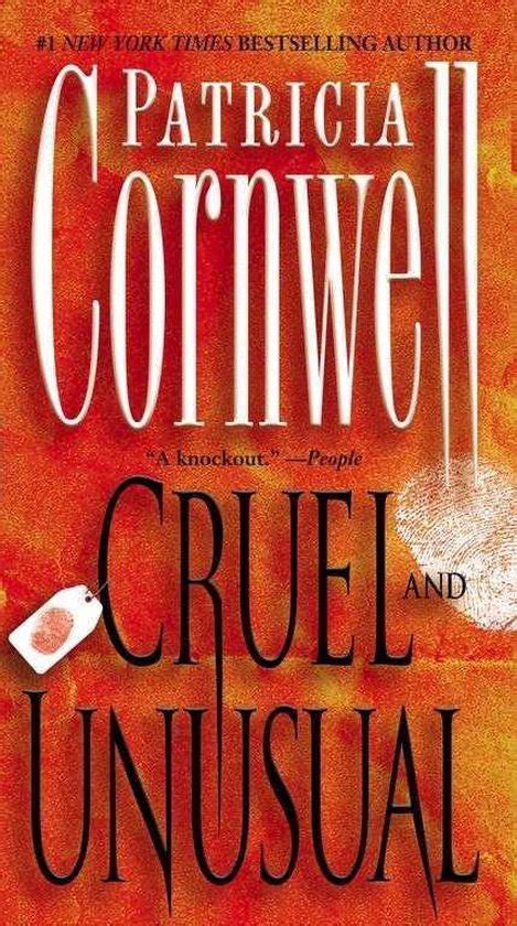 cruel and unusual patricia cornwell 9781416505402 boeken