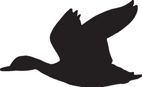 Duck Flying Silhouette Decal Decal City The Ultimate Decal Maker Shop