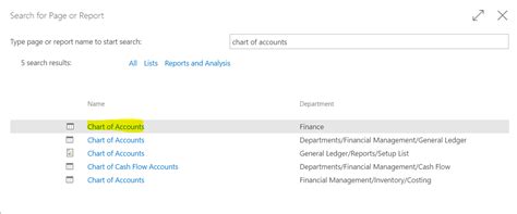 Microsoft Dynamics 365 For Financials General Ledger And Chart Of