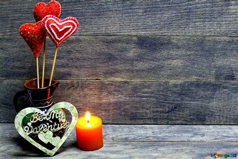 valentine-handmade-love-background-with-candles-candle-№-49216