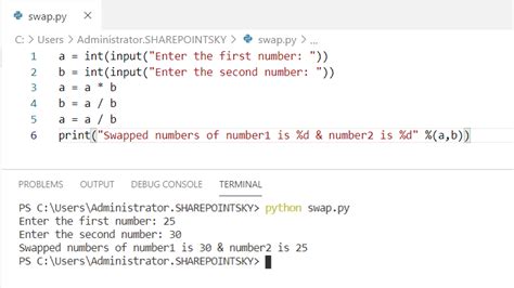 How To Swap Two Numbers In Python Various Examples Python Guides