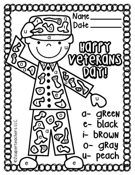 Preschool Veterans Day Coloring Pages Coloring Pages
