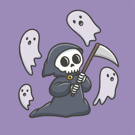 Tiny Grim Reaper By Kammybale On Deviantart
