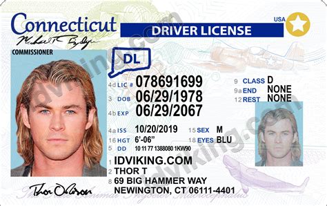 Application for commercial driver's license. Connecticut (CT) - Drivers License PSD Template Download - IDViking - Best Scannable Fake IDs