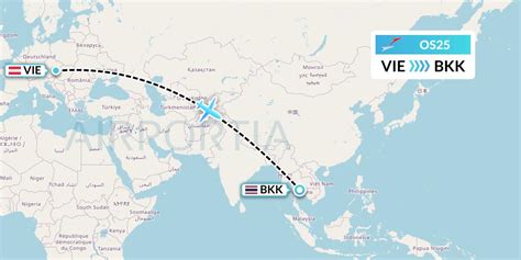 Os25 Flight Status Austrian Airlines Vienna To Bangkok Aua25