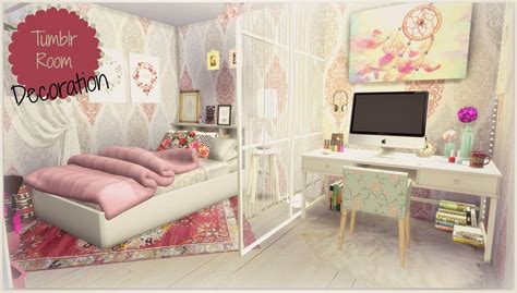 Tumblr Room Sims 4 Bedroom Sims 4 Beds Sims