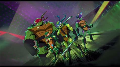 The Turtles Fight The Krang Rise Of The Teenage Mutant Ninja Turtles