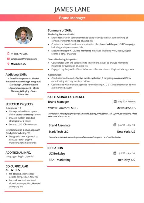 9 Modern Resume Layouts For 2019 —
