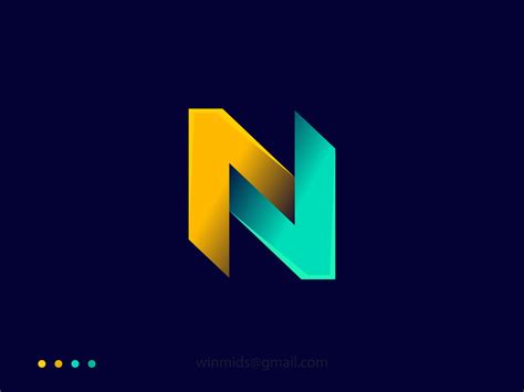 N Letter Logo Mark By Winmids On Dribbble