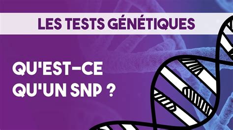 Les Tests Adn Quest Quun Test Génétique Youtube