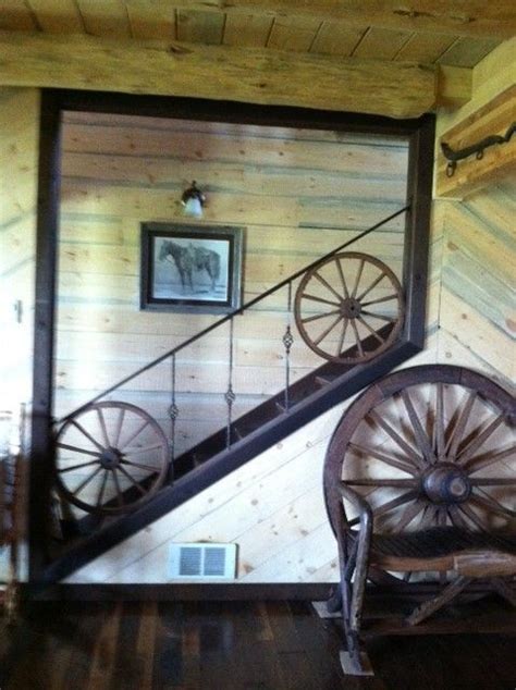 Primitive country home decor & gifts, we have many items in stock and. Our decor wheel incorporated into the stair railing ...