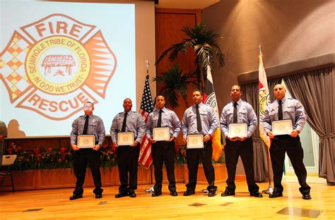 Fire Rescue Welcomes New Graduates The Seminole Tribune