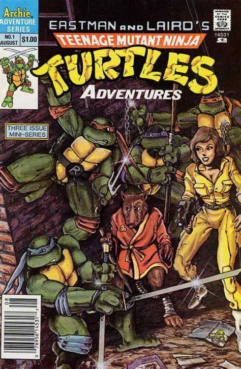 Teenage Mutant Ninja Turtles Adventures 1st Series 1 Newsstand Fn