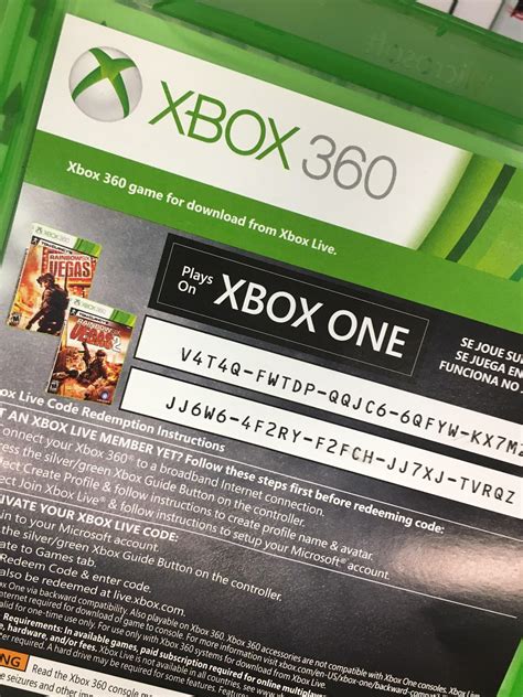 Free Xbox Codes For Rainbow Six Vegas 1 And 2 Gamecollecting In 2021