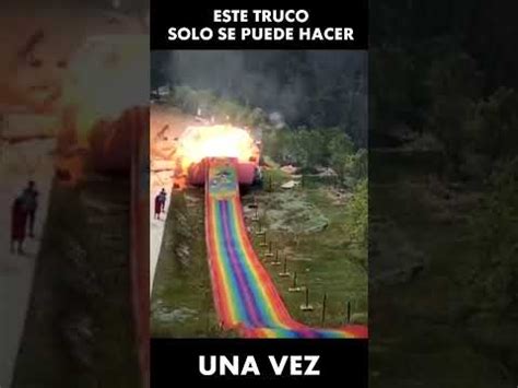 Este Truco S Lo Se Puede Hacer Una Vez Shorts Viral Youtube