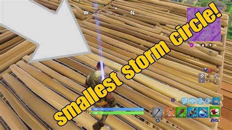 Fortnite Smallest Storm Circle Funny Youtube