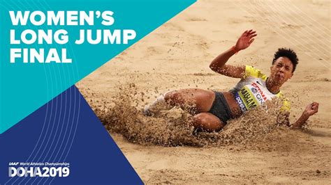Roc's mariya lasitskene has won the women's high jump gold medal after producing a huge jump of 2.04m in the olympic final. Women's Long Jump Final | World Athletics Championships ...