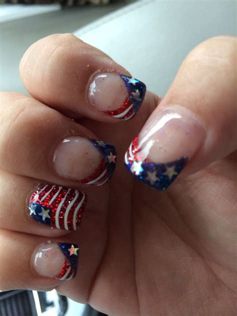 My Patriotic Nails Holiday Nail Designs Holiday Nail Art Toe Nail