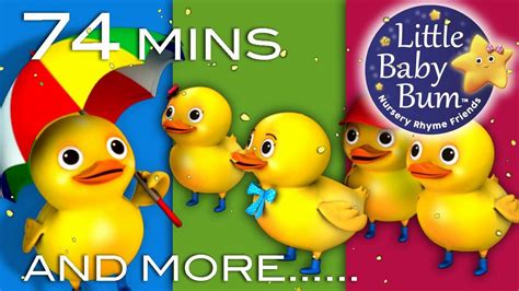 Five Little Ducks Learn With Little Baby Bum Nursery Rhymes For Babies