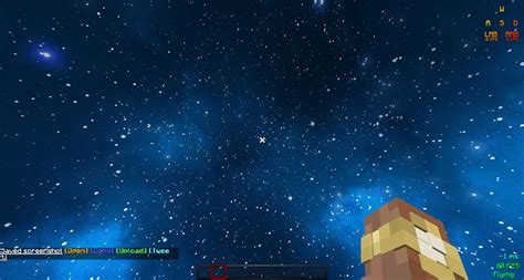 Blue Galaxy Sky Overlay 18 118 119 Minecraft Texture Pack