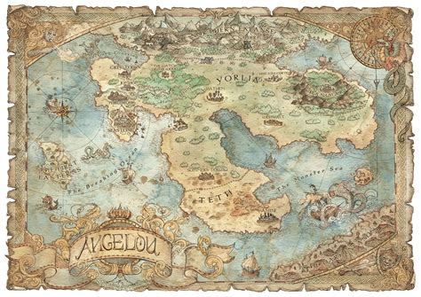 A Beautiful Map Fantasy World Map Fantasy Map Fantasy City Map Porn